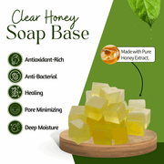 Honey Soap Base– Hydrating & Skin Nourishing - D Roots Wellness